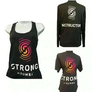 💪 3 in 1 Strong By Zumba®️ Instructor Bundle, Size: M/L, EUC
